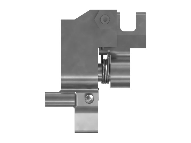 Запорный поворотный клапан