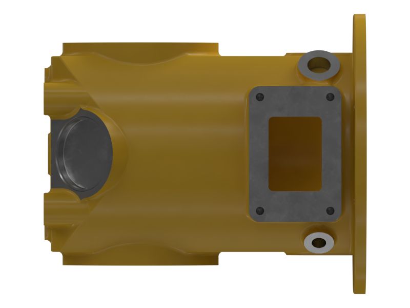 Коленчатый патрубок выпускного коллектора