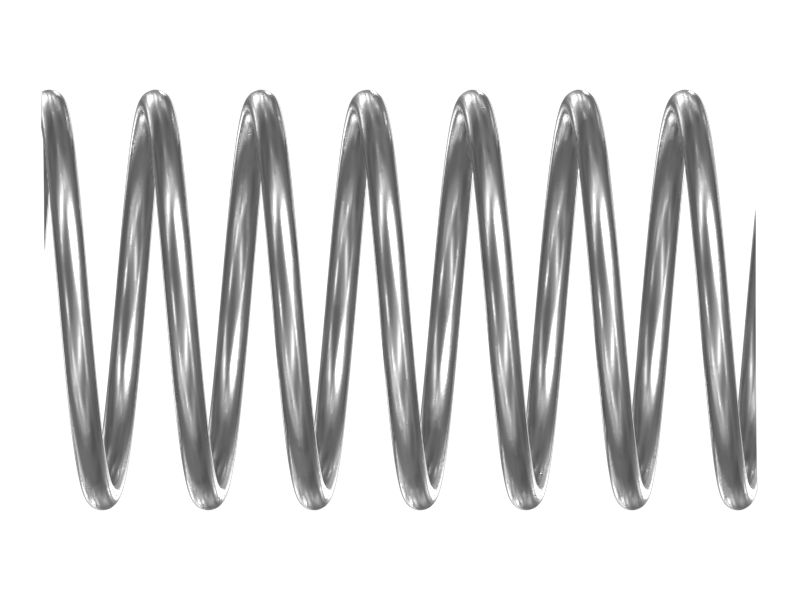 Пружина сжатия регулятора, длина в свободном состоянии 59,44 мм