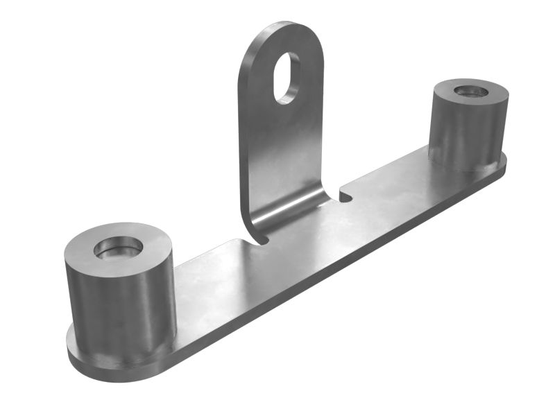 Кронштейн защиты гасителя