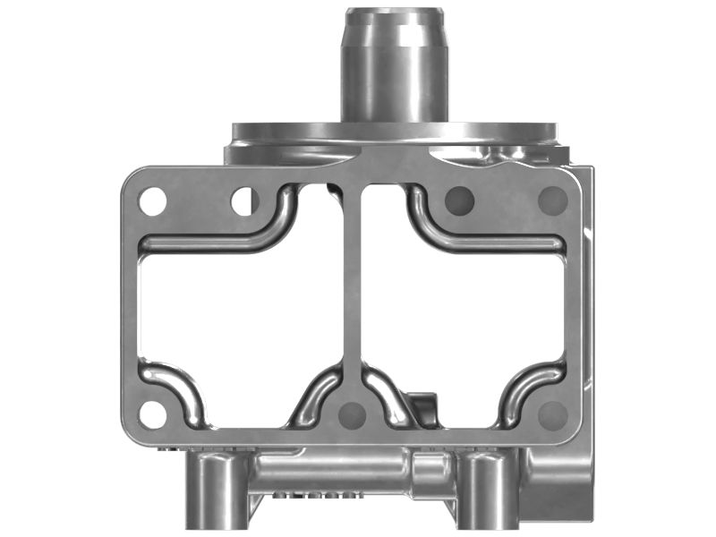 Основание масляного фильтра в сборе