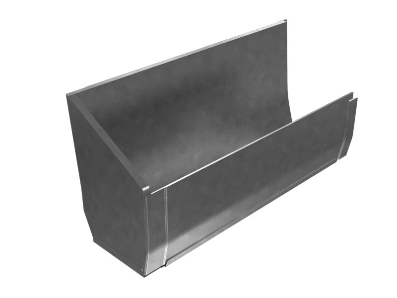 Теплозащитный экран системы выпуска длиной 567,4 мм