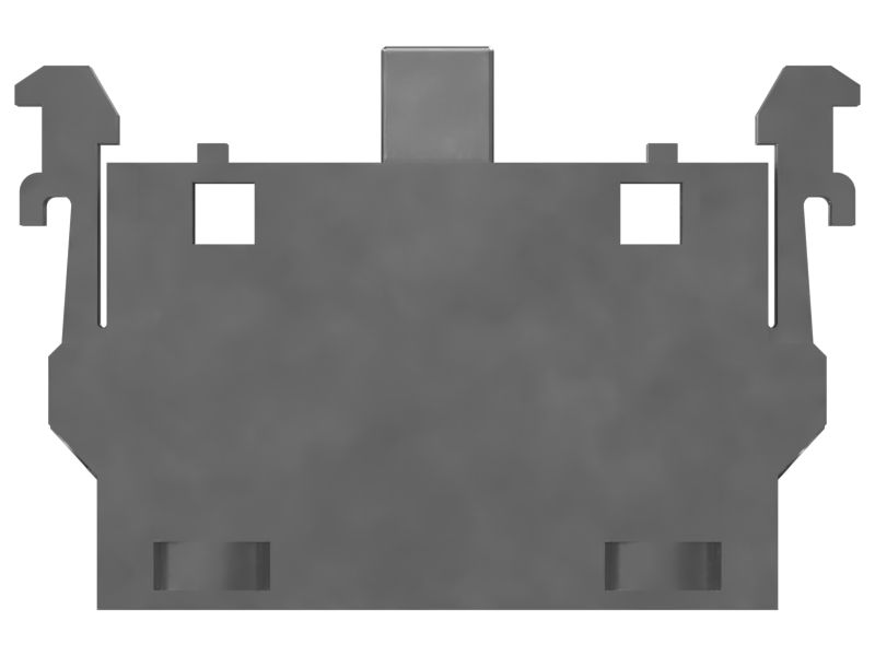 Пластмассовый блок 2-полюсных контактов