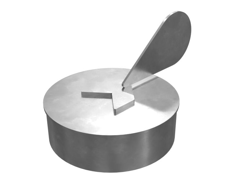 Дождевой козырек на выхлопной трубе длиной 9,12