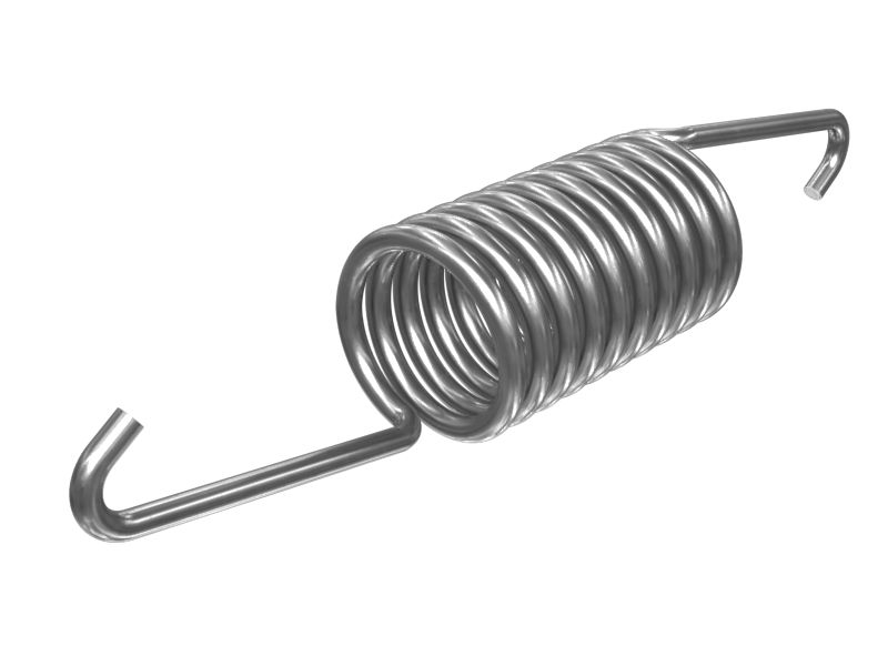 376-6589: Удлинительная пружина натяжителя ремня с наружным диаметром 63,6 мм