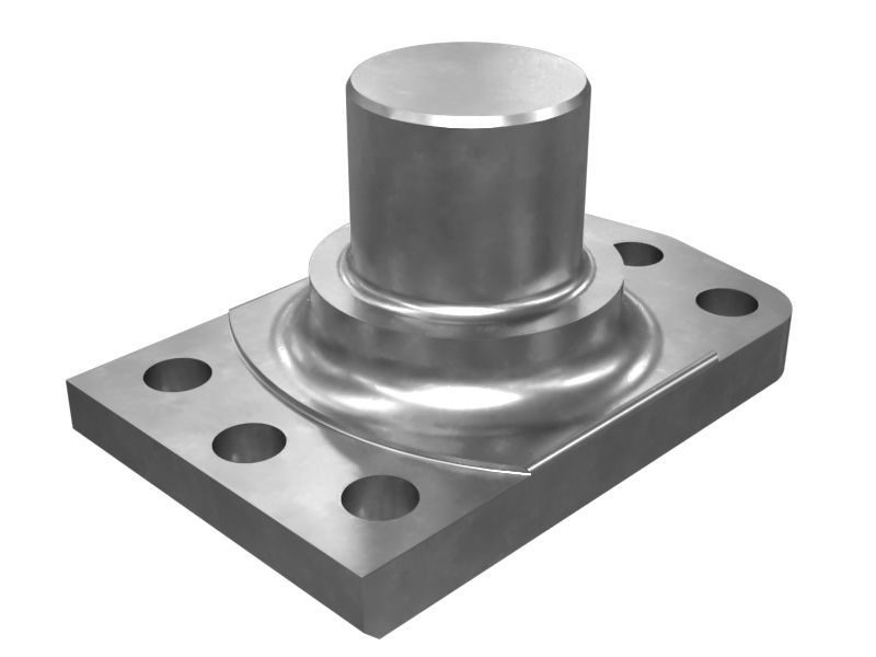 Задняя опора двигателя