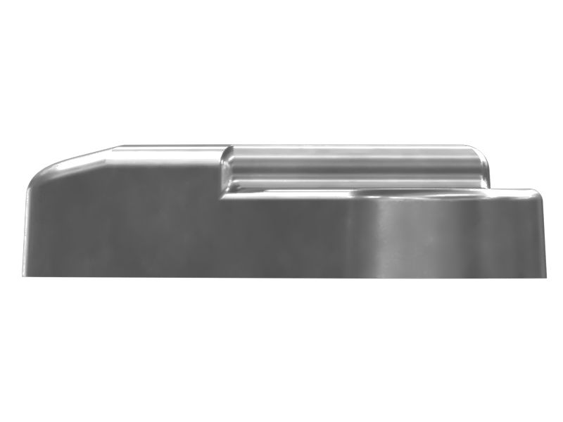 Крышка блока цилиндров двигателя, толщина 15 мм