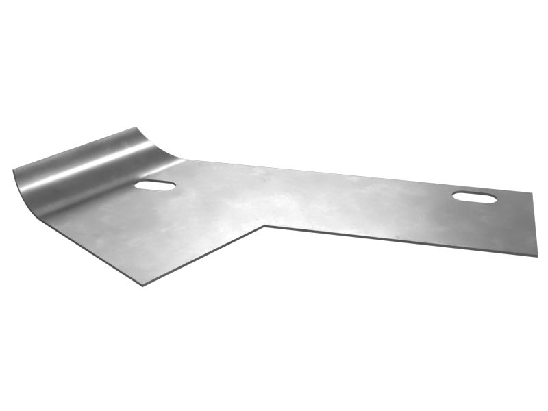 Крепежная пластина теплозащитного экрана толщиной 1 мм