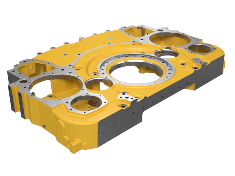 Кожух переднего вспомогательного привода