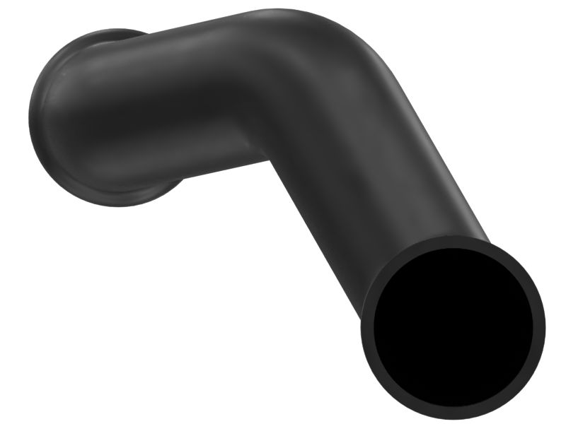 Шланг охлаждающей жидкости с несколькими изгибами диаметром 63,5 мм