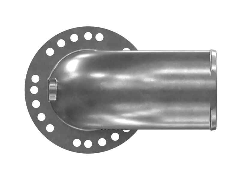 Колено воздухозаборника с внутренним диаметром 90,5 мм