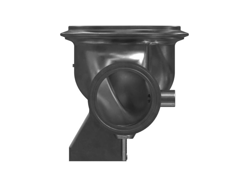 Выпускной коленчатый патрубок тройника