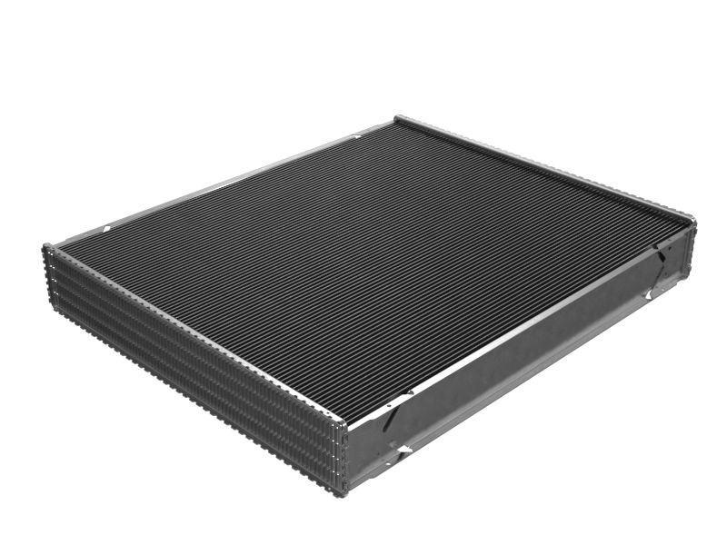 Квадратная сердцевина радиатора с волнистыми ребрами