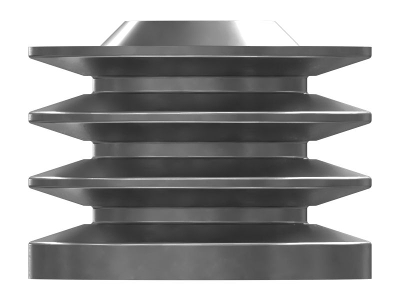Шкив генератора переменного тока с 2 канавками