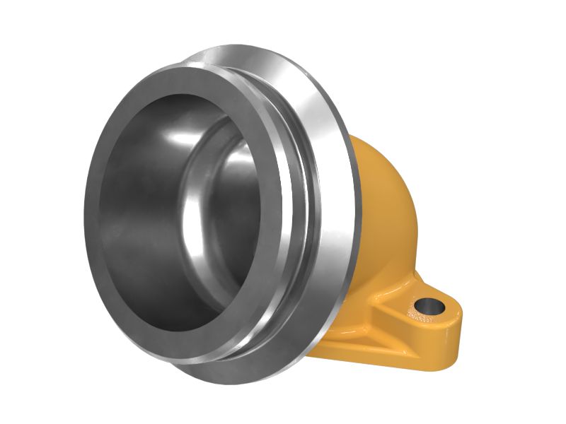 Коленчатый патрубок для крышки клапанного механизма двигателя