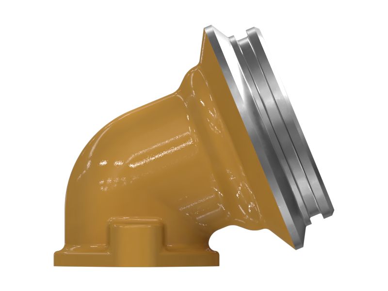 Коленчатый патрубок для крышки клапанного механизма двигателя