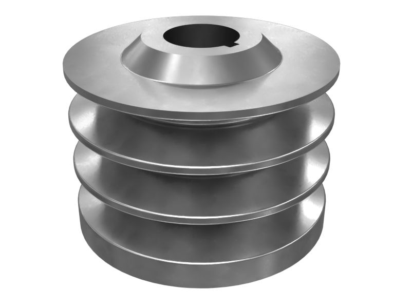 8X-1805: Шкив генератора переменного тока с 2 канавками