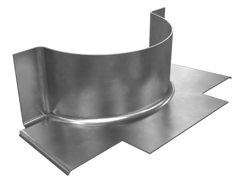 Теплозащитный экран выхлопной системы двигателя