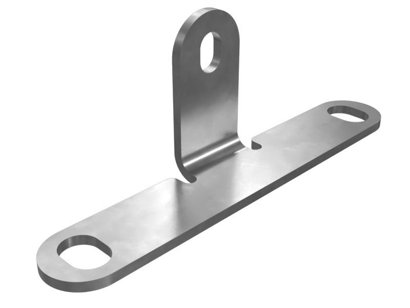 7W-3032: Кронштейн защиты гасителя