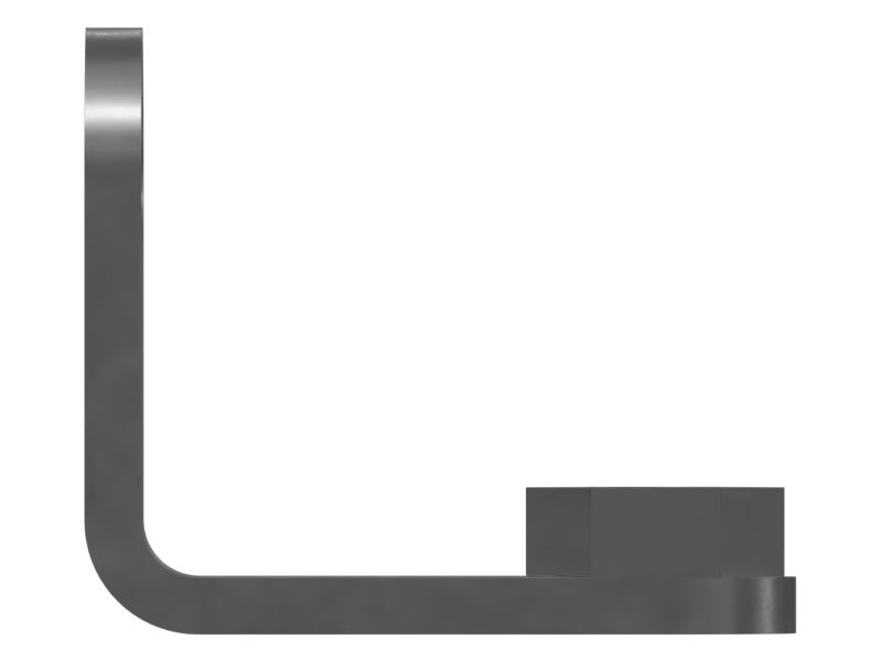 Кронштейн прокладки 90 градусов толщиной 4 мм