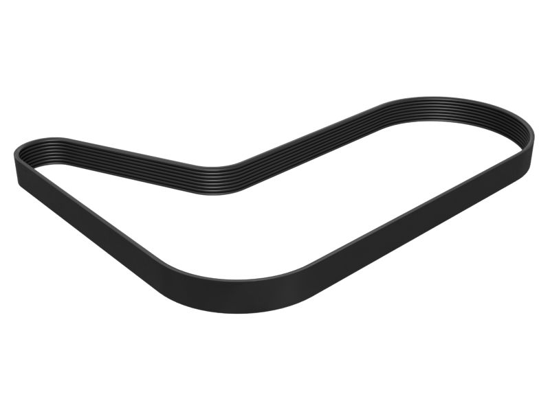 Ребристый ремень длиной 1380 мм