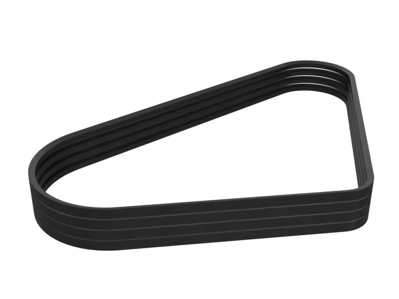 Набор клиновых ремней привода вентилятора