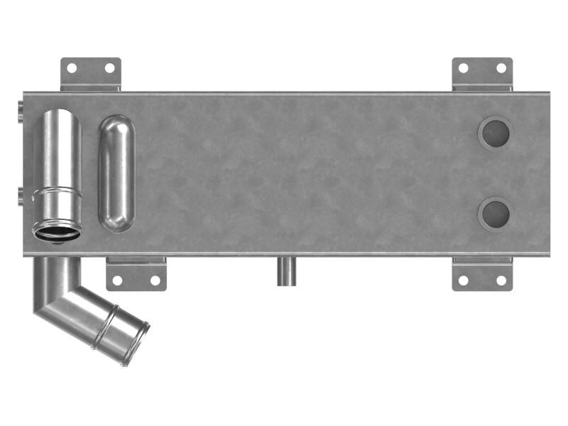 Маслоохладитель длинной коробки передач 699 мм