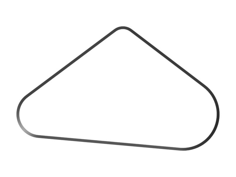 Набор клиновых ремней привода вентилятора