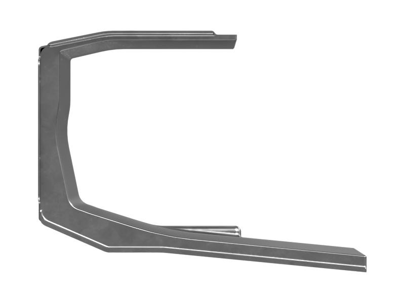 Теплозащитный экран выхлопных газов длиной 1044 мм