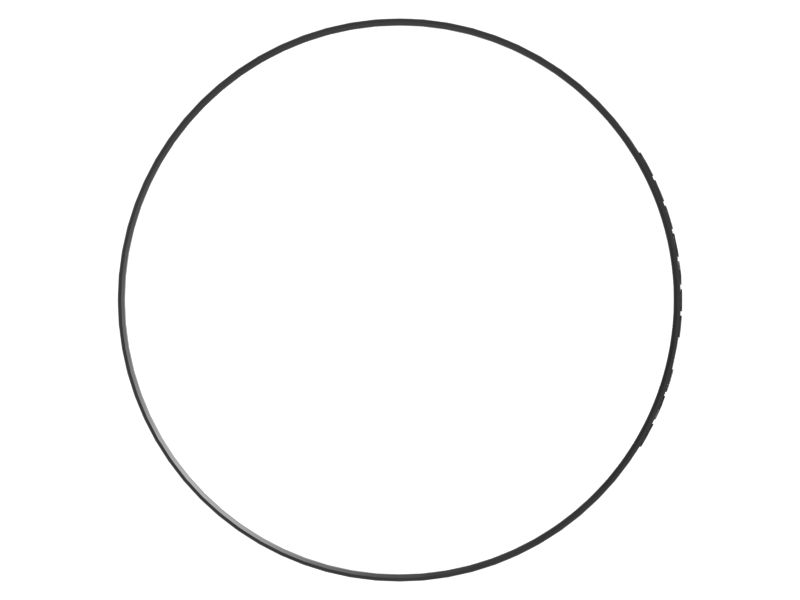 Ребристый ремень длиной 1327 мм