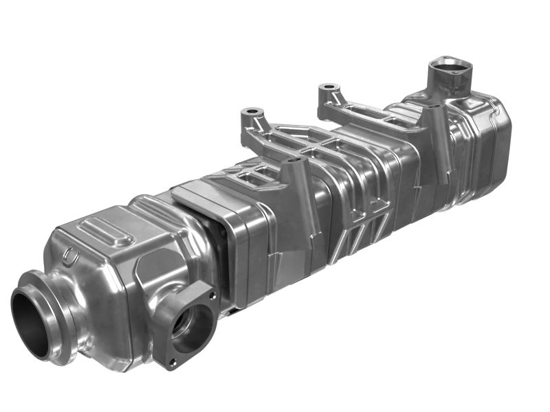 Охладитель системы рециркуляции выхлопных газов