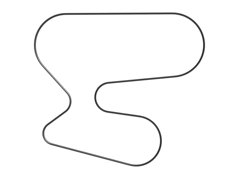 Поликлиновый ремень длиной 1847 мм