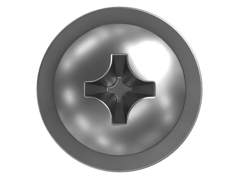 Винт с цилиндрической головкой длиной 12 мм