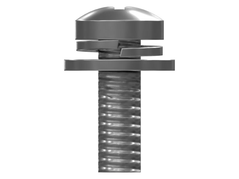 Винт с цилиндрической головкой длиной 12 мм