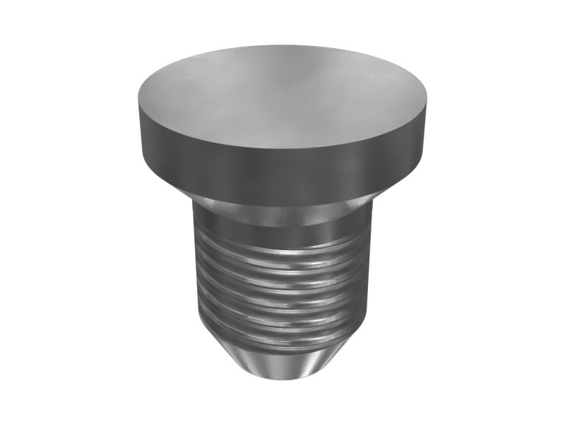 ВИНТ С ПЛОСКОЙ ГОЛОВКОЙ