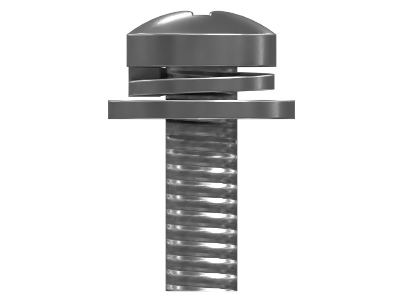 Винт с цилиндрической головкой длиной 12 мм