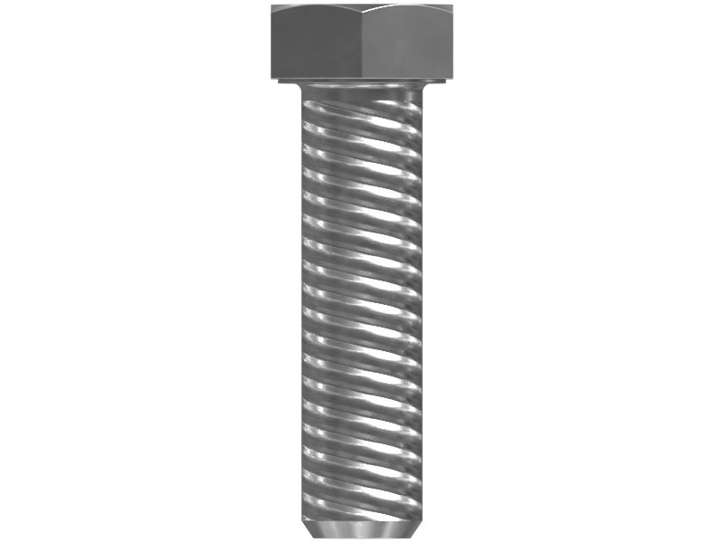 Болт с шестигранной головкой, MJ12х1,75