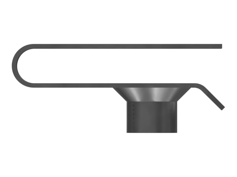 Зажим M6 x 1 мм на гайке