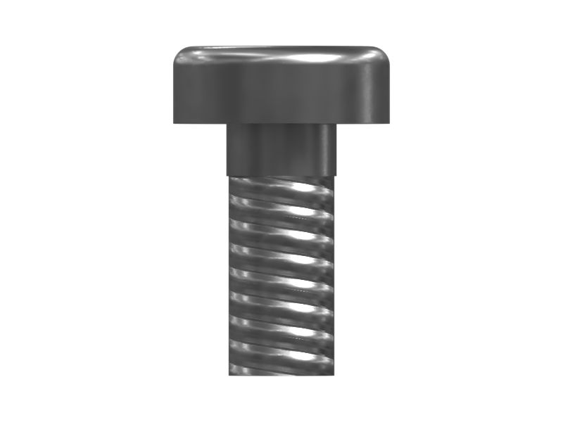 Крепежный винт с цилиндрической скругленной головкой (дюйм.)