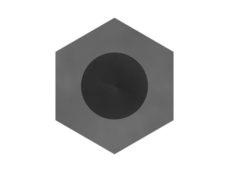 Соединительный болт с шестигранной головкой