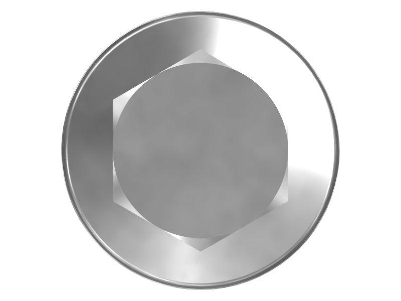 Шестигранный болт с фланцевой головкой M10