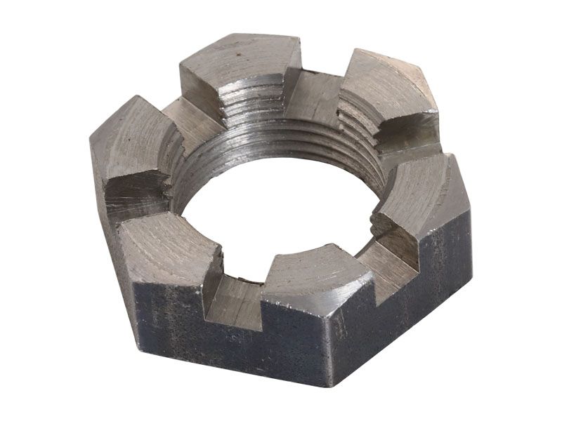 Прорезная шестигранная гайка