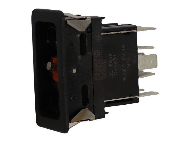 3E-8859: Основной выключатель с подсветкой на 10 клеммных колодках 24 В