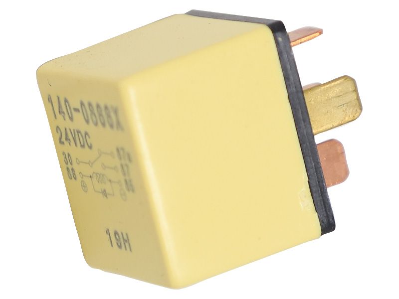 Пластмассовое реле непрерывного рабочего цикла 24 В пост. тока