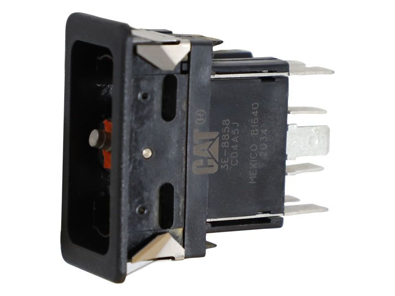 3E-8858: Основной выключатель с подсветкой 24 В 7 клеммный лопастной