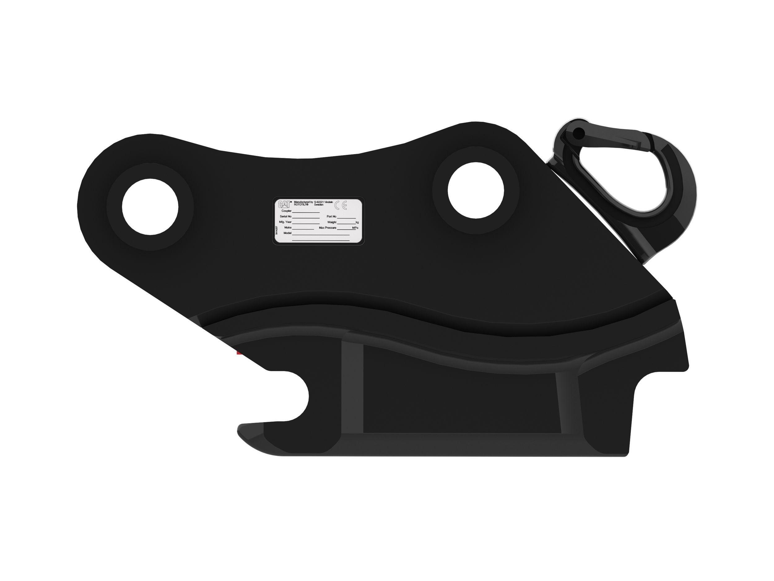 Узел крепления с захватами S-40 для мини-экскаваторов 5–6 т