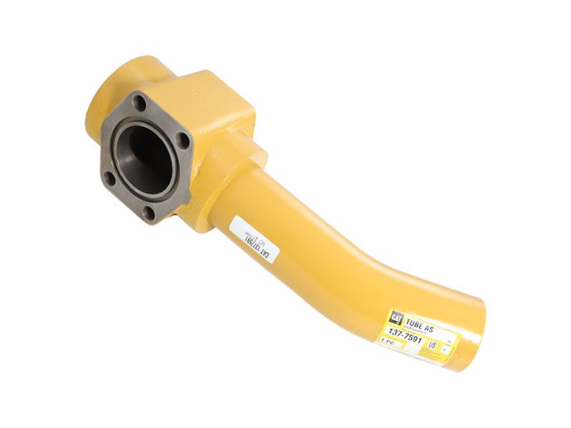 Трубка с заглушкой и коленами на концах с наружным диаметром 69,85 мм