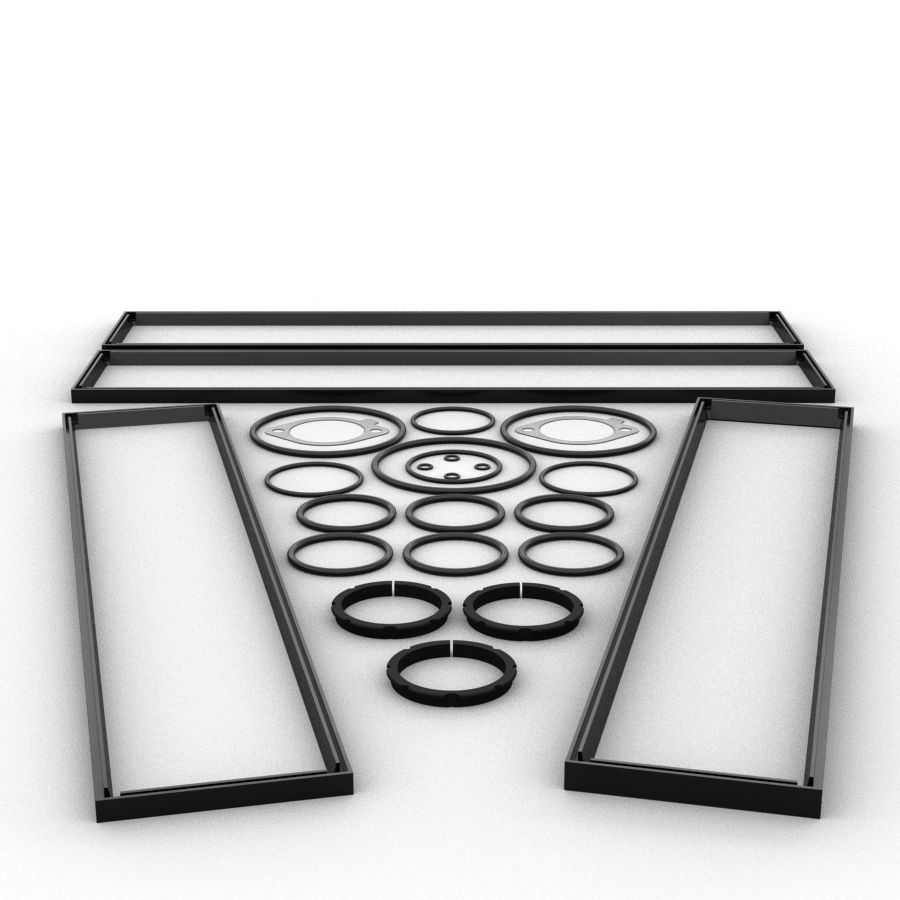 Комплект д/установки охладителя наддувного воздуха и трубопроводов