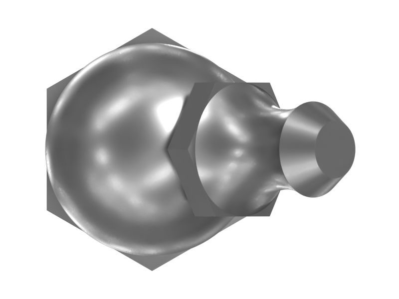 Коленчатый переходник 45 градусов, резьба 1/8