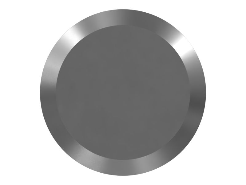 Стальной установочный штифт со скошенным концом длиной 44,45 мм